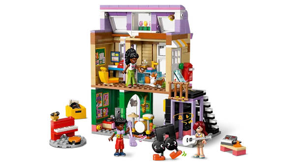 LEGO Music Store & Apartment