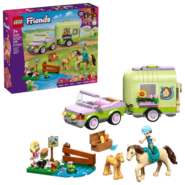 LEGO Friends Horse & Baby Foal Trailer 7+ 42695