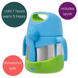 B Box Insulated Food Jar 335Ml - Ocean Breeze Blue Green