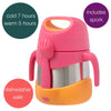B Box Insulated Food Jar 335Ml - Strawberry Shake Pink Orange