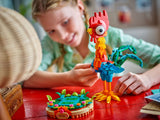 Lego Disney Moana 2 Heihei Buildable Animal Model Kit 43272 Building Kit (566 Pieces)