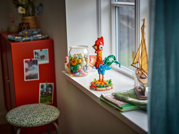 Lego Disney Moana 2 Heihei Buildable Animal Model Kit 43272 Building Kit (566 Pieces)