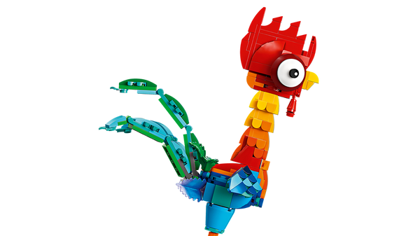 Lego Disney Moana 2 Heihei Buildable Animal Model Kit 43272 Building Kit (566 Pieces)
