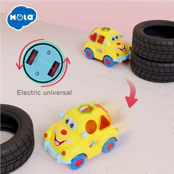 Hola Super Fun Fruit Car Shape Sorter 40 x 25 x 12 cm Multicolor