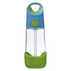 B Box Tritan Straw Drink Bottle 450Ml - Ocean Breeze Blue Green