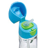 B Box Tritan Straw Drink Bottle 450Ml - Ocean Breeze Blue Green