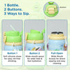 Mee Mee Oasis Sip Kids Insulated Water Bottle 460ml – Green