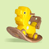 Playgro Leo Rock-N-Ride 28.75 × 14.5 × 17.5 Inch – Yellow & Brown
