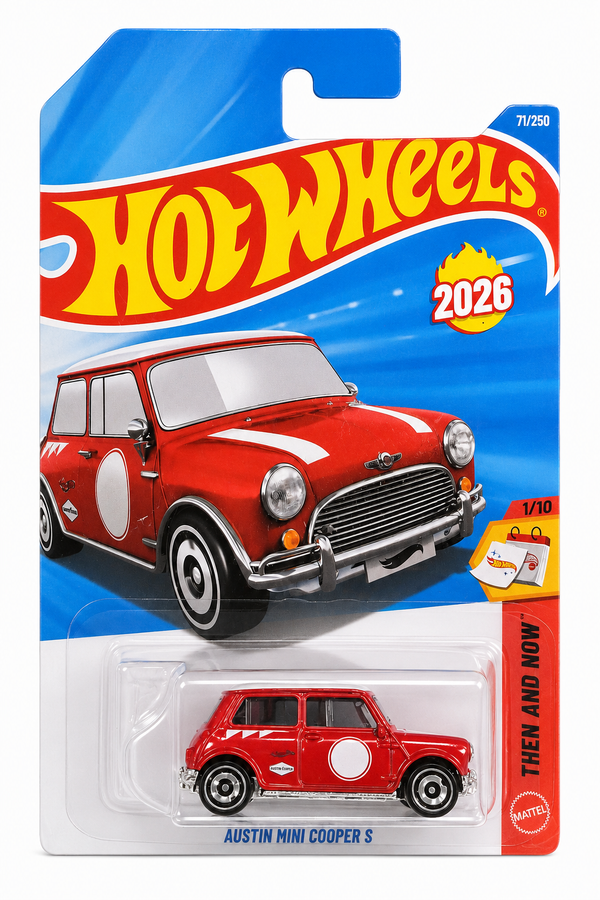 Hot Wheels Austin Mini Cooper S