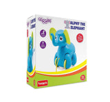 Giggles Alphy The Elephant Pull Along Toy 1–3Y – Blue