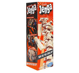 Hasbro Gaming Classic Jenga 54-Block Stacking Game 6Y+ – Natural Wood