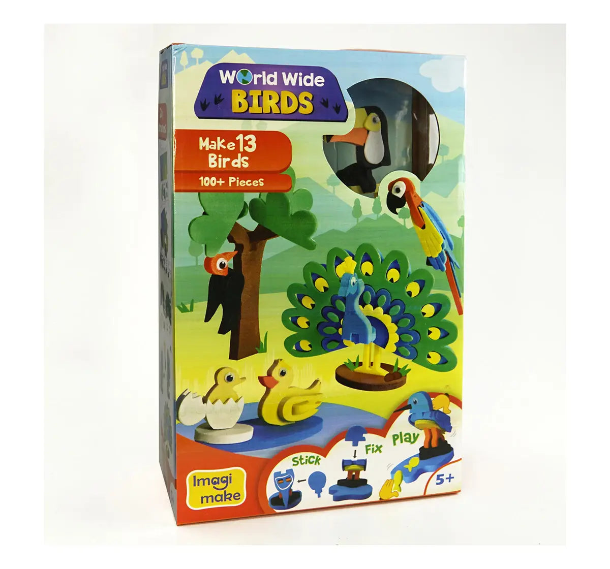 Imagimake Worldwide: Birds DIY Art & Craft Kits for Kids