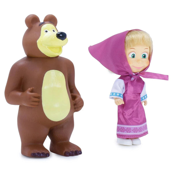 Simba Masha And The Bear Doll, 12Cm Bear, 16Cm Multicolour 3Y+
