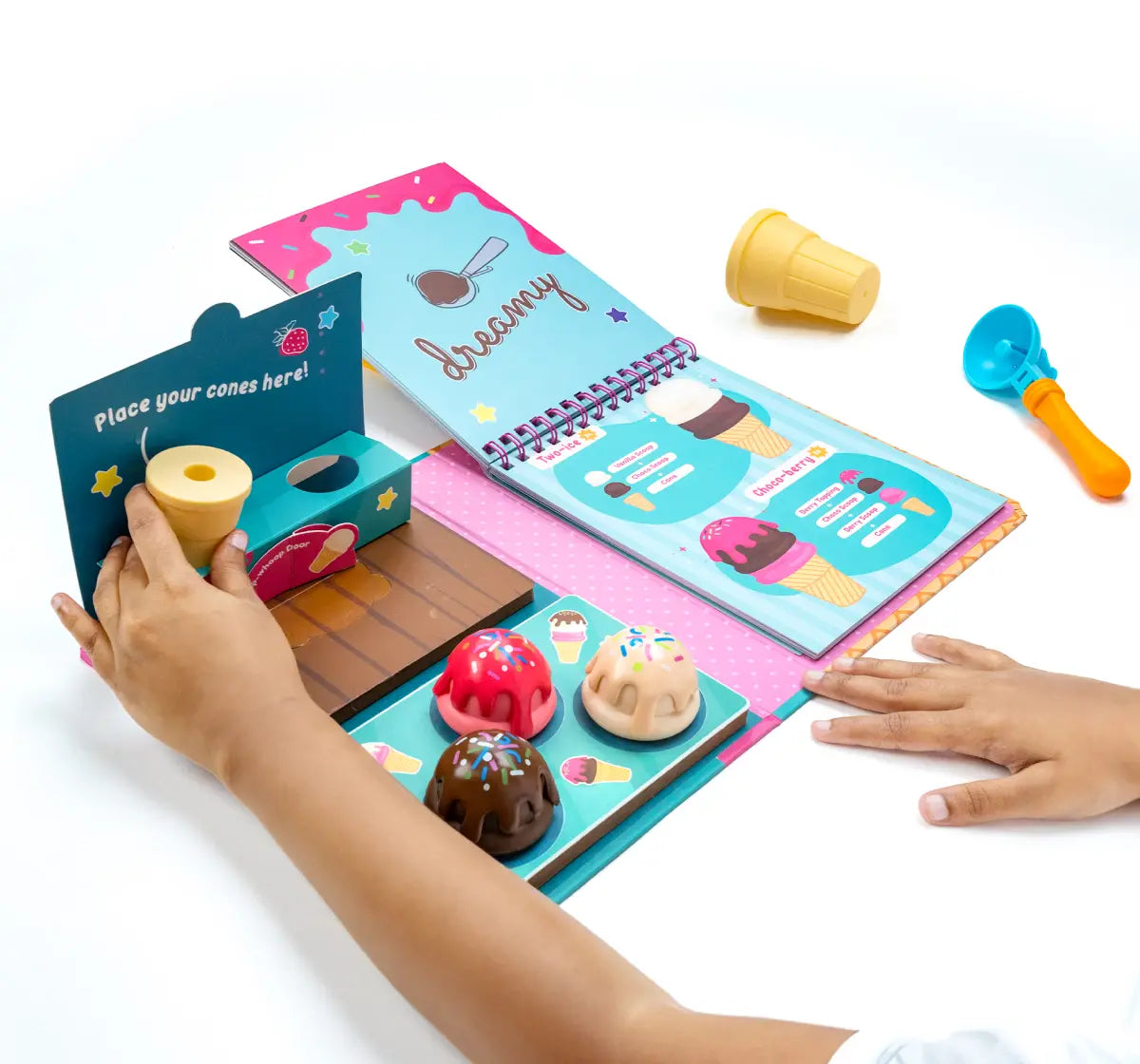 Dabble Dream Of Ice Cream Play & Learn With Patterns