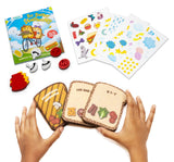 Dabble Pretend Play Sandwich Playset by Playshifu Six Sneaky Sandwiches