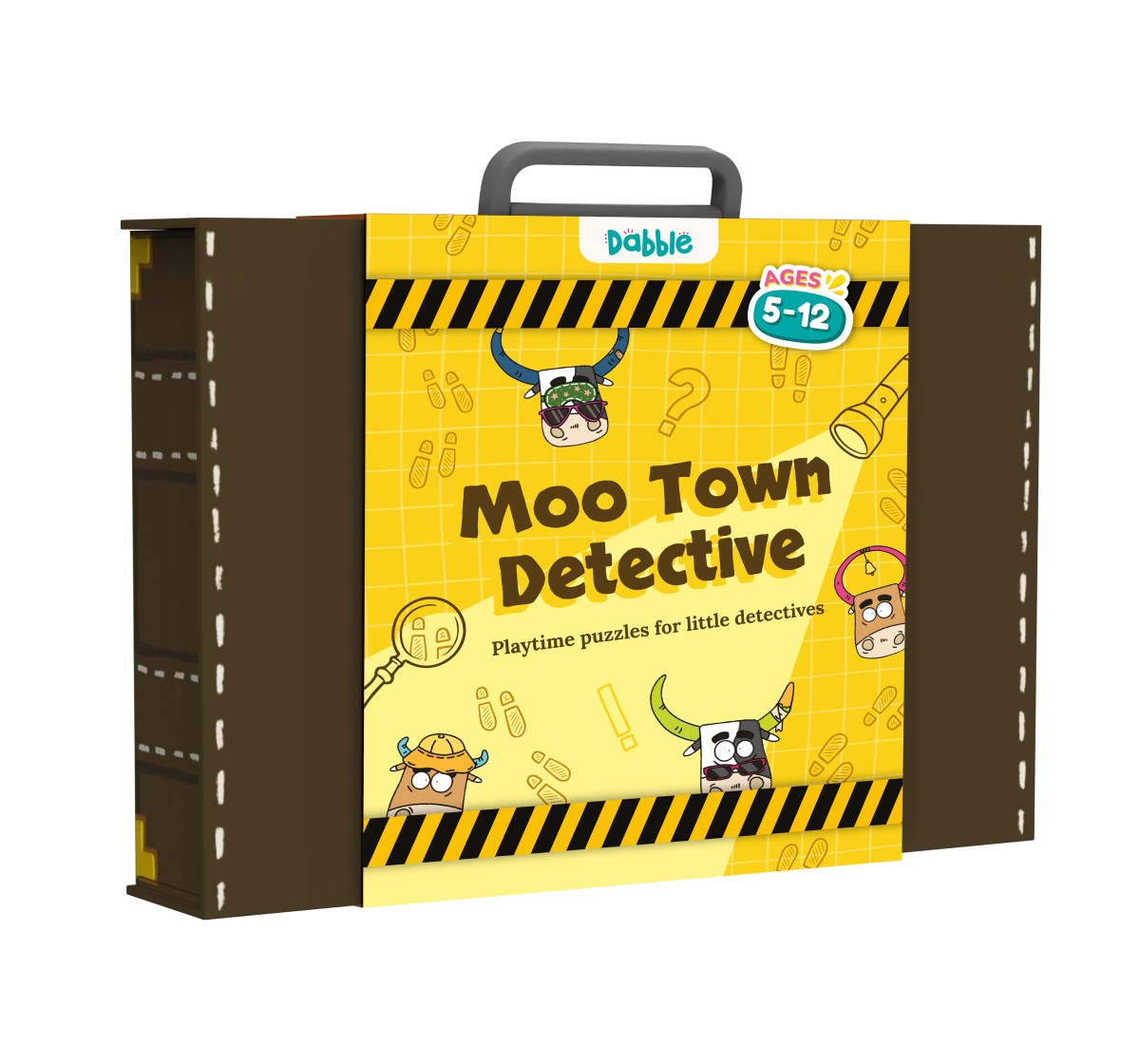 Dabble Moo Town Detective Game One Size Multicolour