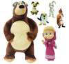 Masha And The Bear Simba Set Plush Bear, Doll, Animals, 3Y+