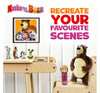 Masha And The Bear Simba Set Plush Bear, Doll, Animals, 3Y+