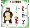 Masha And The Bear Simba Set Plush Bear, Doll, Animals, 3Y+