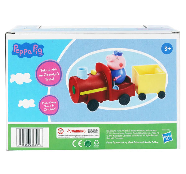 Peppa Pig Grandpa's Train and Carriage