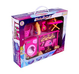 Kriiddaank Disney Princess Washing Machine Set Pack of 11 Multicolour