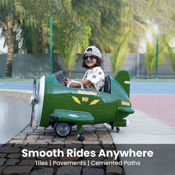 Emotorad Formula Fun Ride On Car Turbowing - Green