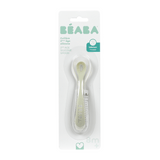 Beaba 2nd Stage Silicone Spoon - Misty Green