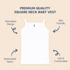 Hopop Girls Sleeveless Cotton Camisole Vest - White
