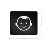 Brainsmith Expressions Newborn Cards | Set of 10 High-Contrast Flashcards
