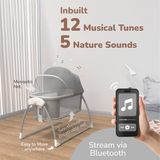 R For Rabbit Lullabies Smart Electric 4 in 1 Cradle