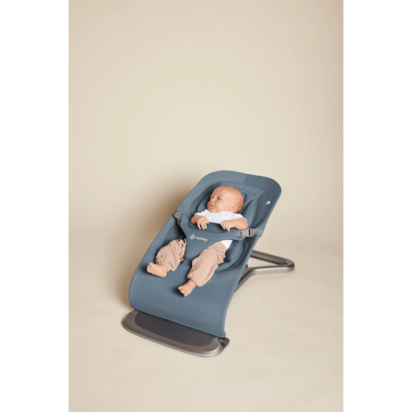 Ergo baby 3-In-1 Evolve Bouncer- Oxford Blue