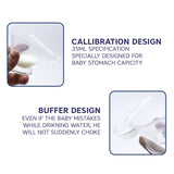Hopop Boilable Reusable Baby Feeding Cup 35 ml Transparent