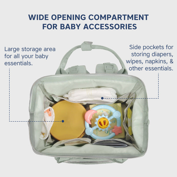 Hopop Baby Diaper Bag - Purple