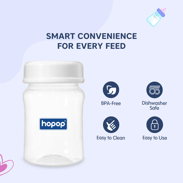 Hopop Breast Milk Storage Bottles 150 ml