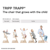 Stokke Tripp Trapp Highchair Combo (Chair, Babyset And Harness) - Hazy Grey