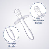 Hopop Silicone Teether - Transparent