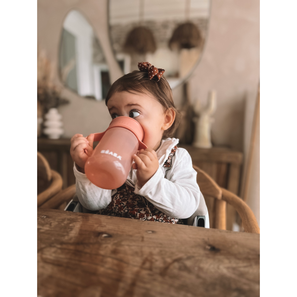 Beaba 360° Baby Sippy Cup - Pink