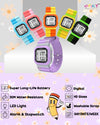 Spiky EVA45 Multi-Functional Digital Watch 3–14Y – Purple
