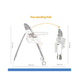Joie Multiply™ 6in1 Convertible High Chair – Fern