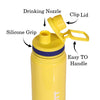 Probott Rainbow Insulated Stainless Steel Water Bottles Yellow - 700ml