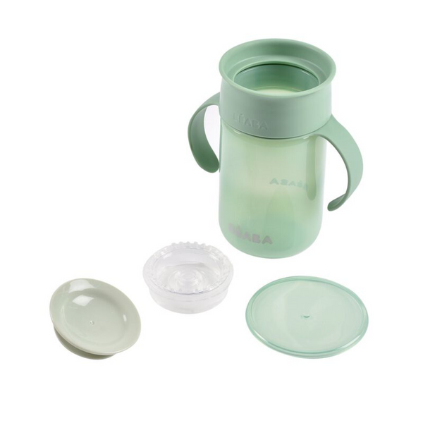 Beaba 360° Baby Sippy Cup - Sage Green
