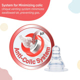 Pigeon Peristaltic Nipple 4m+ Medium (Pack Of 2)