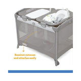 Joie Commuter™ Change & Bounce Travel Cot – Nature Alphabet