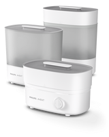Philips Avent SCF291/20 Electric Steam Sterilizer with 2 Ultra Air Soothers