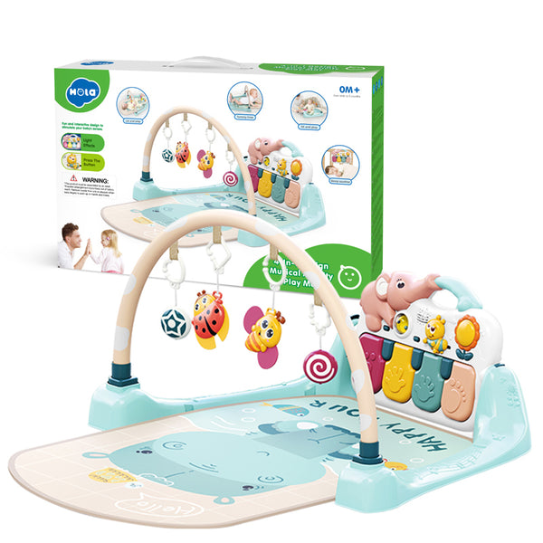Hola 4-in-1 Design Musical Activity Play Mat