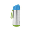 B Box Insulated Sport Spout Drink Water Bottle 500Ml - Ocean Breeze Blue Green