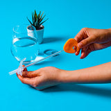 B.box 5-in-1 Bottle & Straw Cleaning Brush Set – Orange