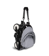 Babyzen Stroller YOYO² with 6+ Color Pack - Black Frame - Grey
