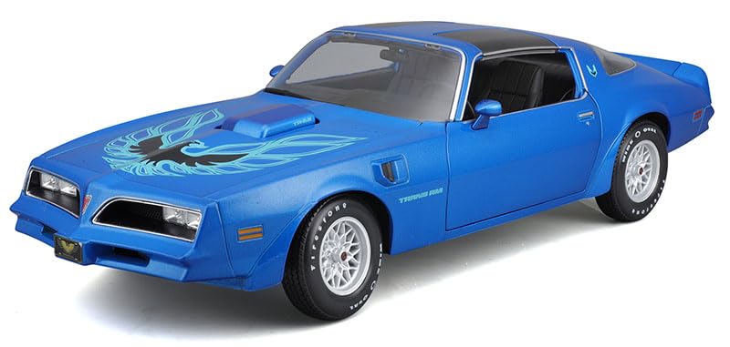 Maisto 1978 Pontiac Firebird Trans Am Diecast Model 1:18 Scale Blue
