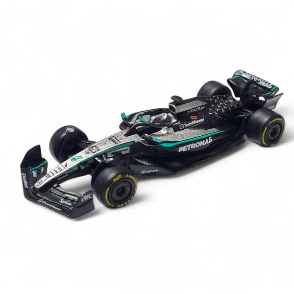 Bburago 1:64 Formula 1 Mercedes-Benz W16 2025 Licensed Diecast Car